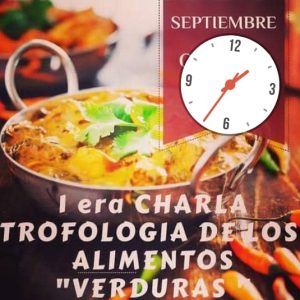 CHARLA TROFOLOGÍA DE LOS ALIMENTOS